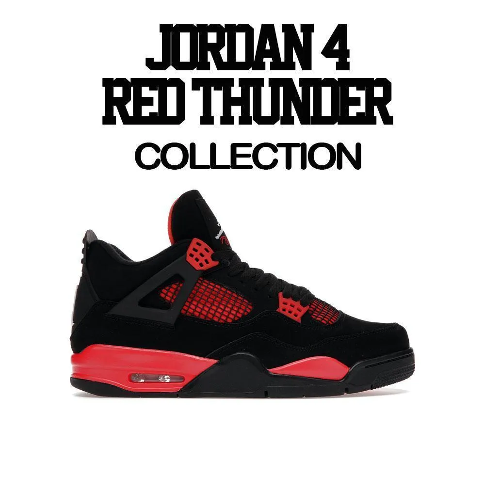 Retro 4 Red Thunder Kicks Jacket