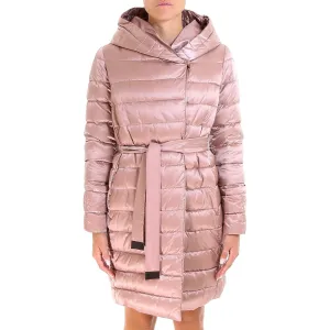 'S Max Mara Quilted Hooded Coat