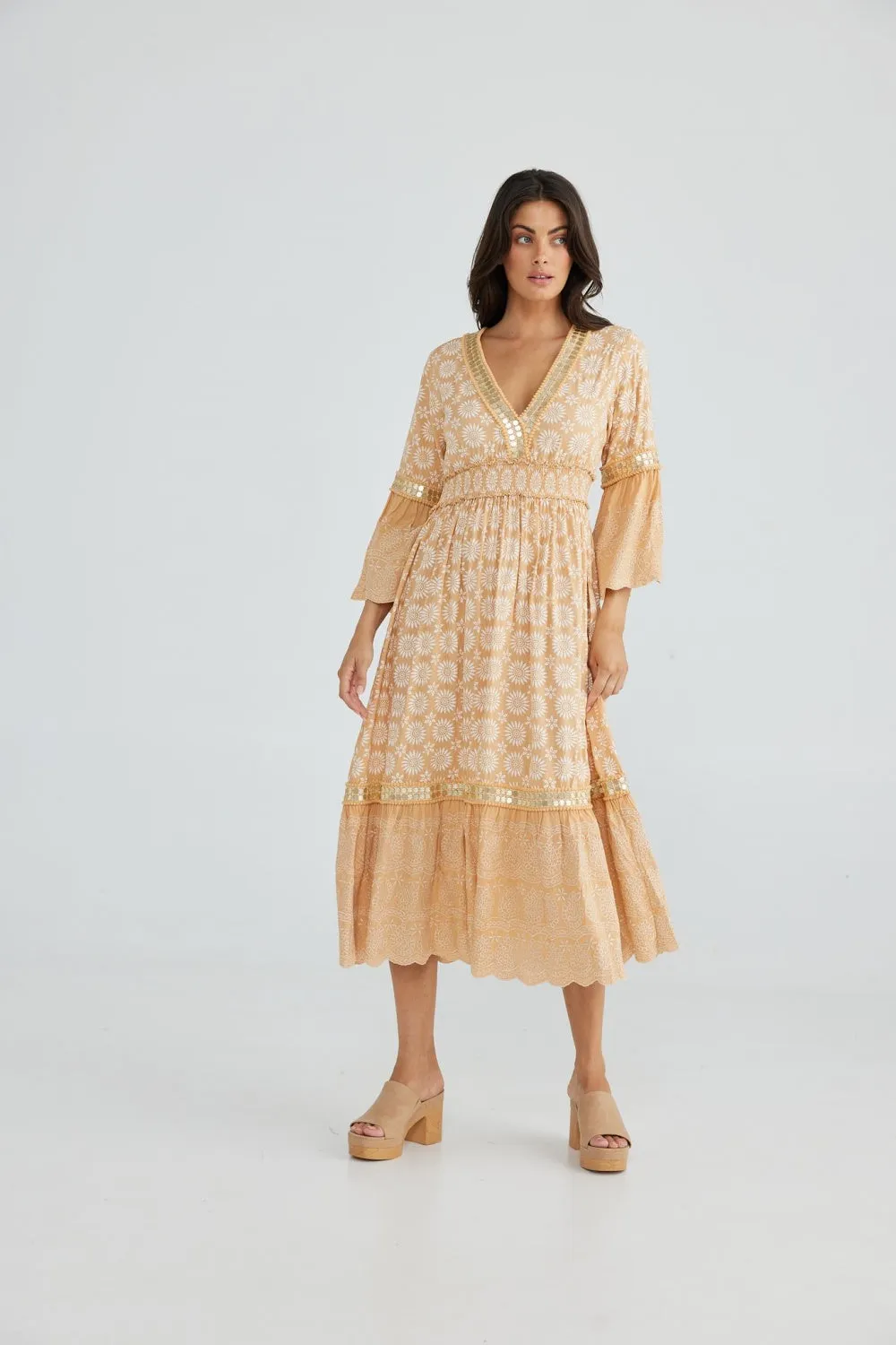 SENORITA DRESS SUNFLOWER