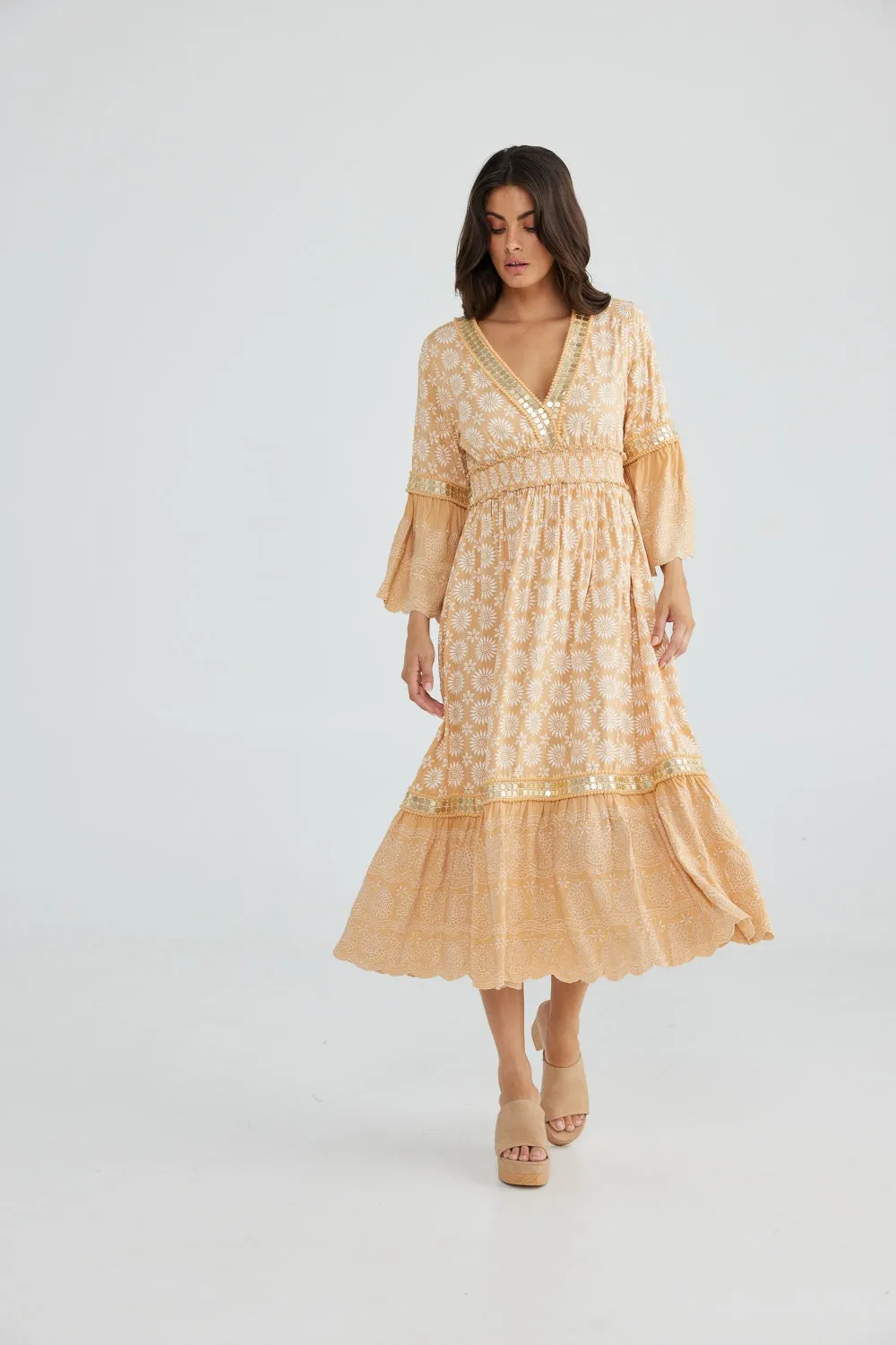 SENORITA DRESS SUNFLOWER