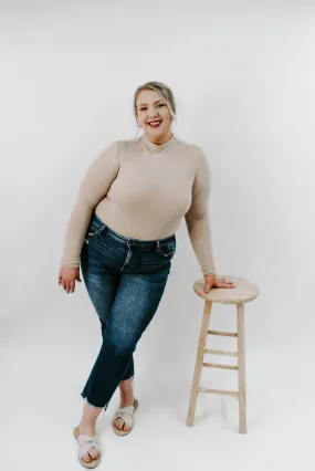 Style Alert Curvy Long Sleeve Bodysuit