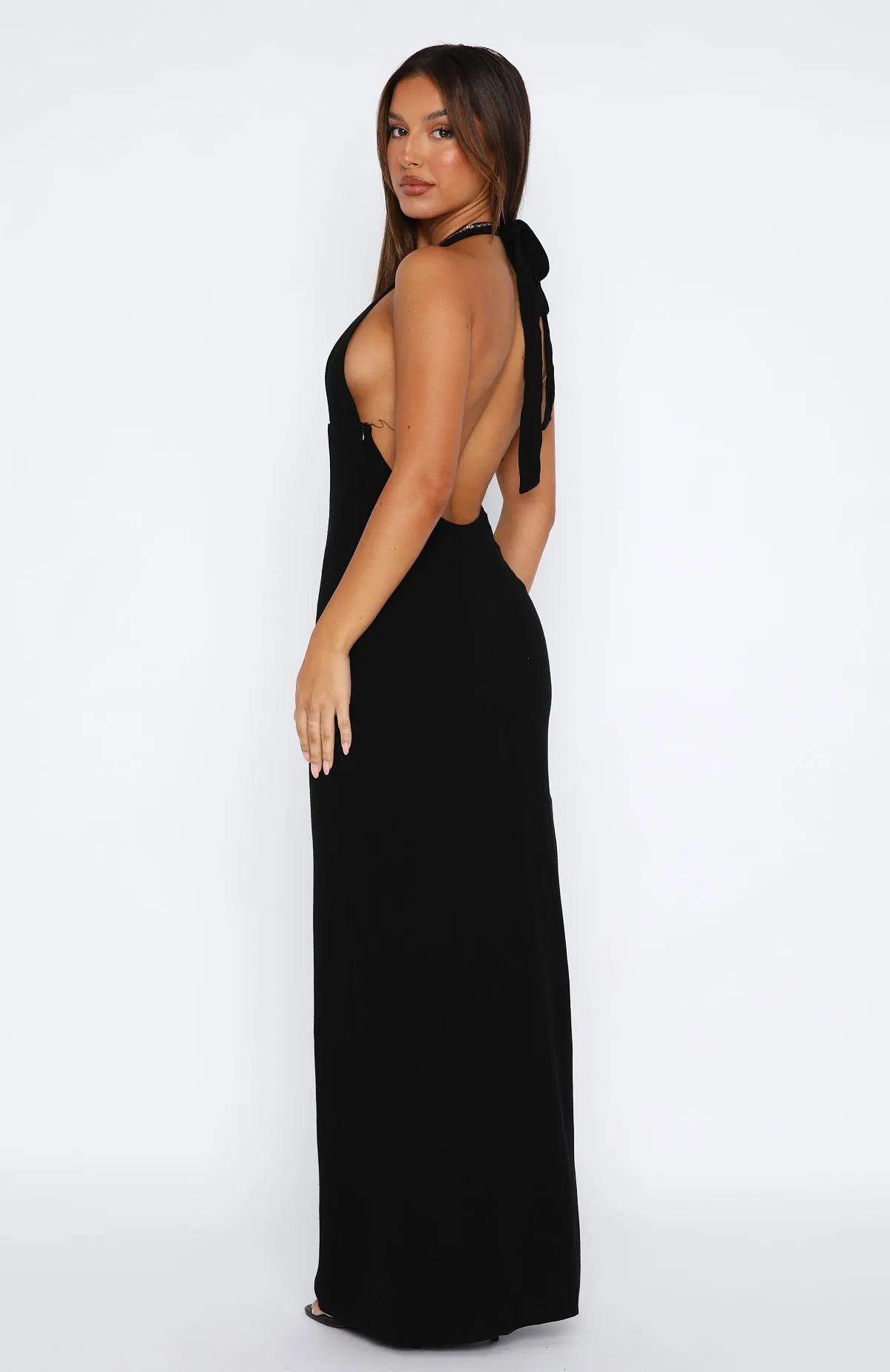 Sun Kissed Glow Maxi Dress Black