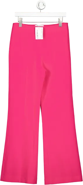 the fold Pink Wide Leg Suit Trousers UK 10