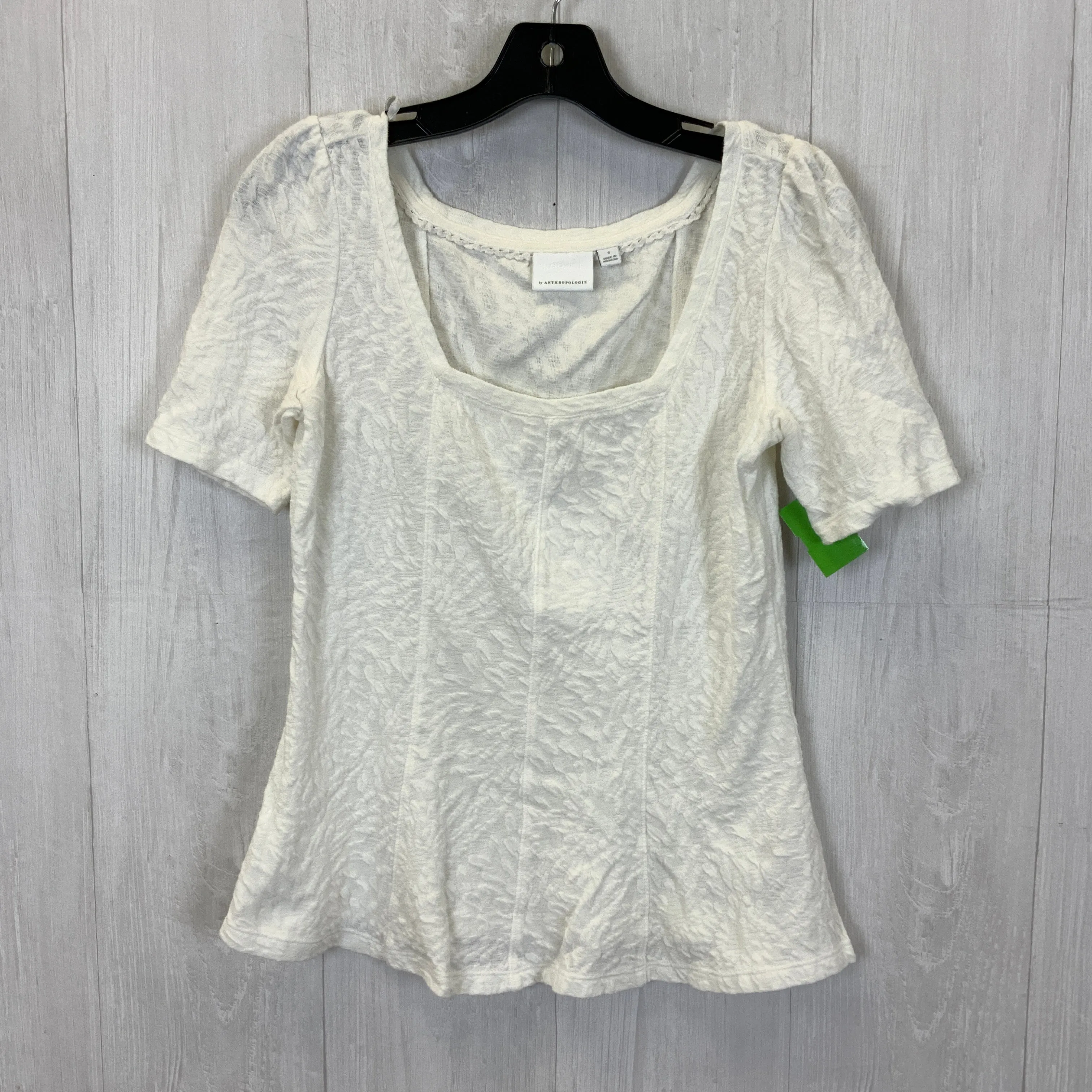 Top Short Sleeve By Anthropologie  Size: S